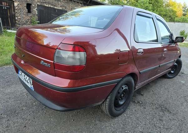 Fiat Siena cena 2800 przebieg: 100000, rok produkcji 1998 z Sosnowiec małe 466